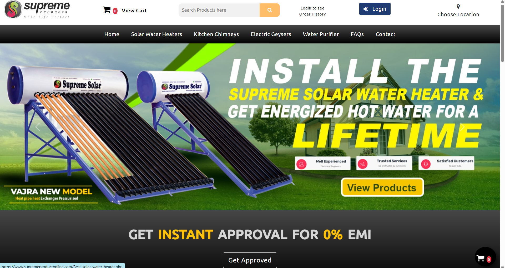 Supreme Solars project preview